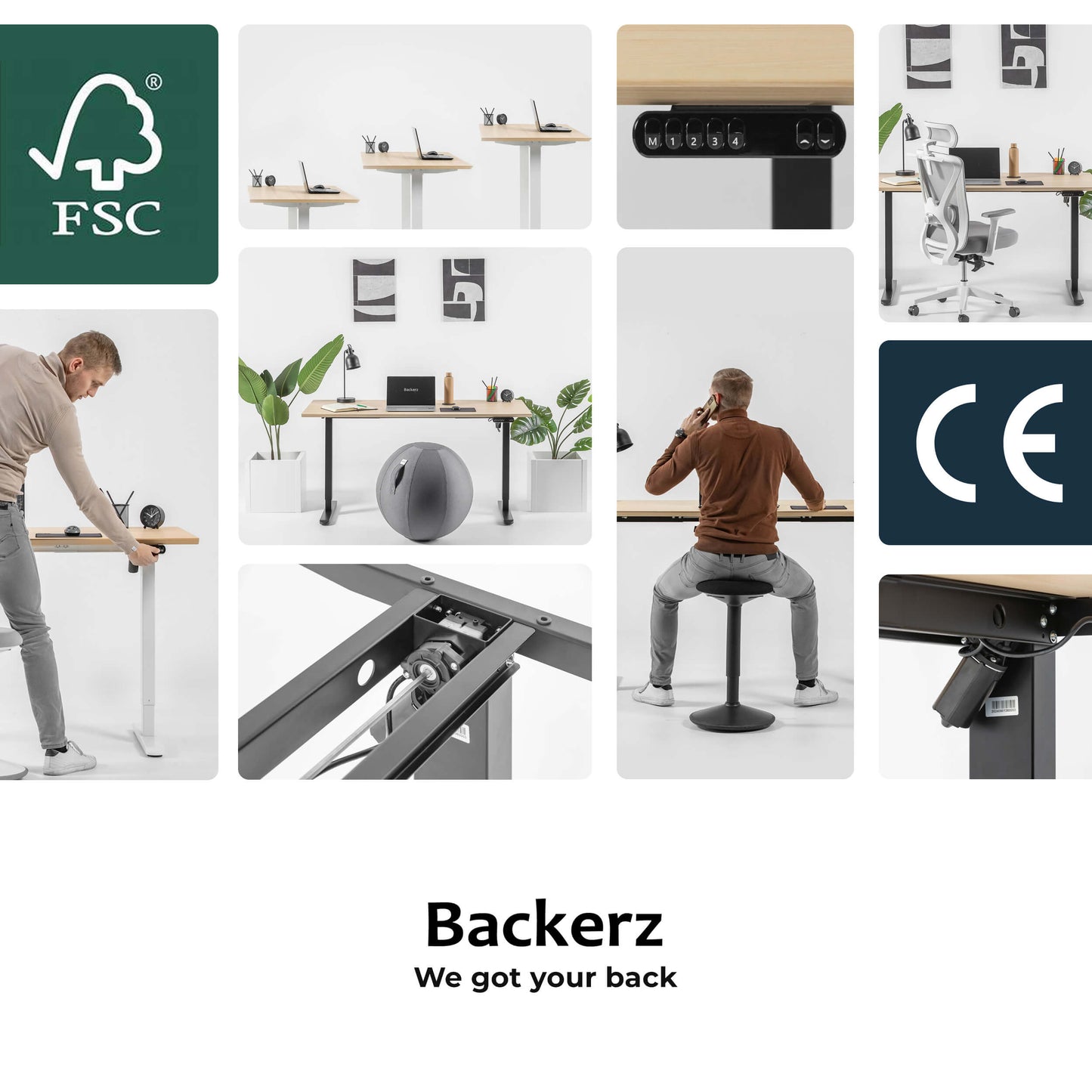 Bureau électrique Backerz Zit Sta