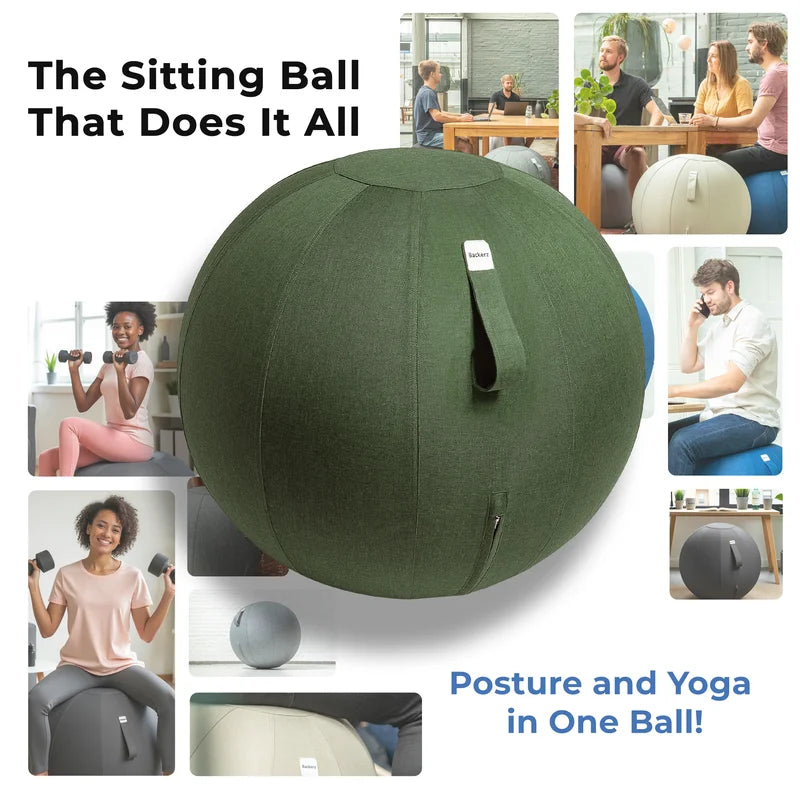 Ballon assis ergonomique bureau