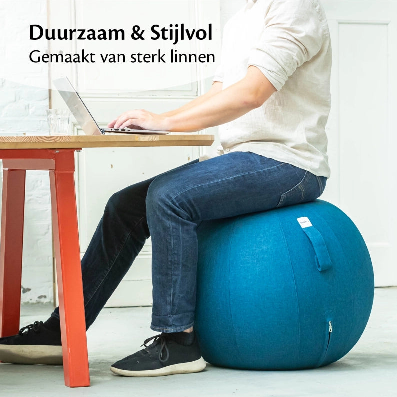 Ballon assis ergonomique bureau