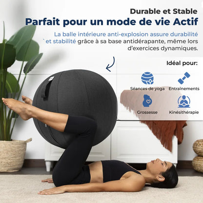 Ballon assis ergonomique bureau
