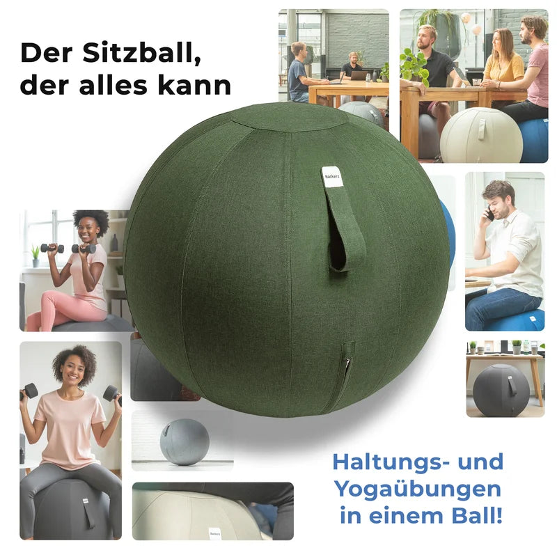 Ballon assis ergonomique bureau
