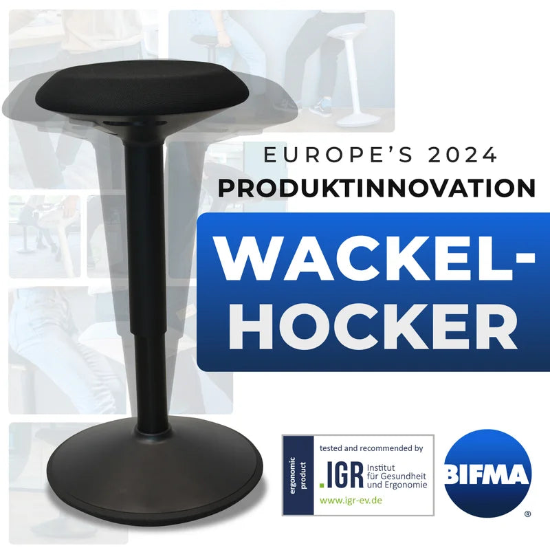 Tabouret oscillant ergonomique de bureau