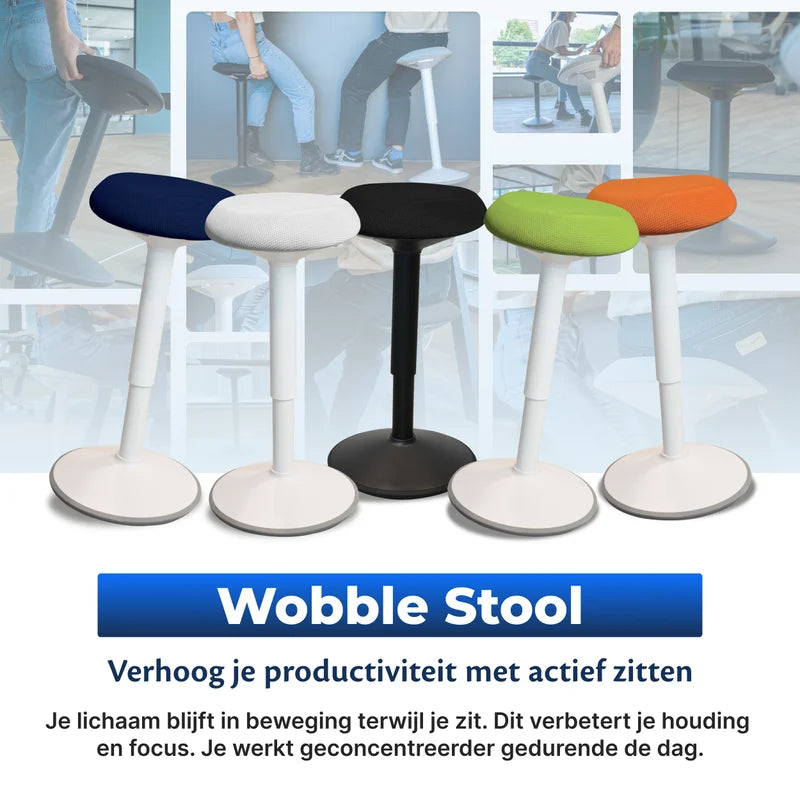 Tabouret oscillant ergonomique de bureau