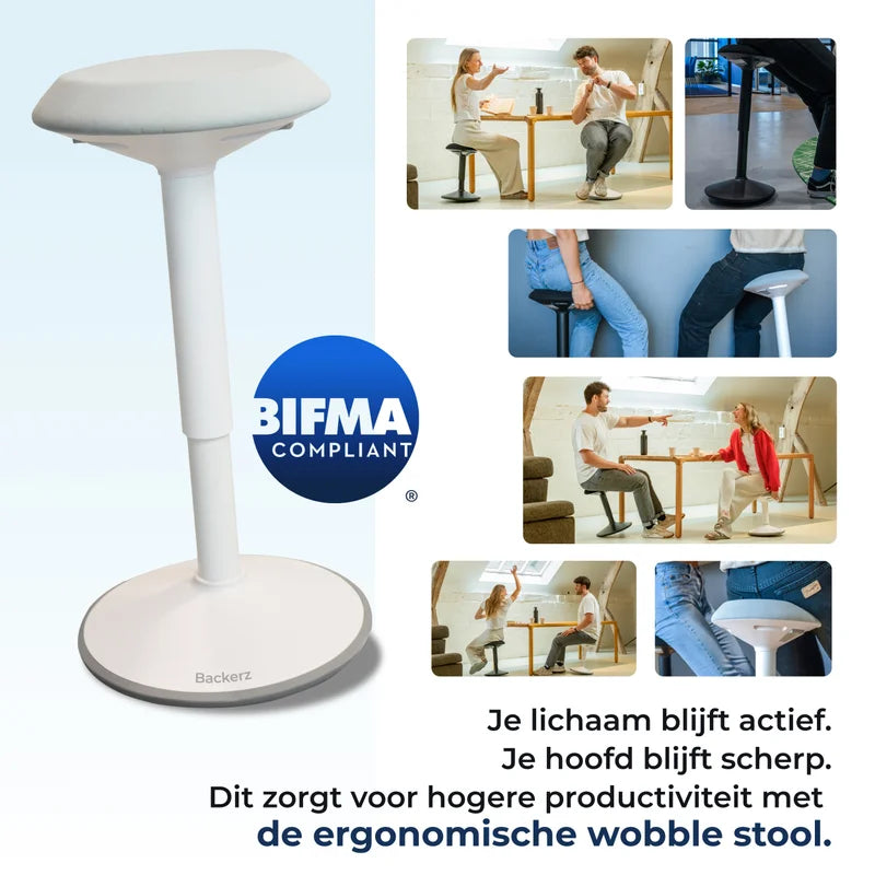 Tabouret oscillant ergonomique de bureau