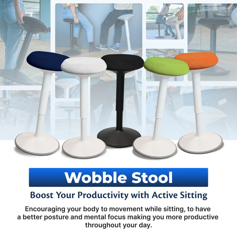 Tabouret oscillant ergonomique de bureau