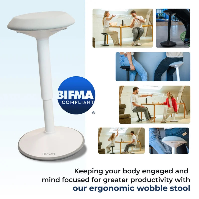 Tabouret oscillant ergonomique de bureau