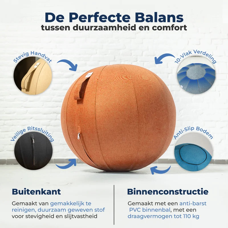 Ballon assis ergonomique bureau